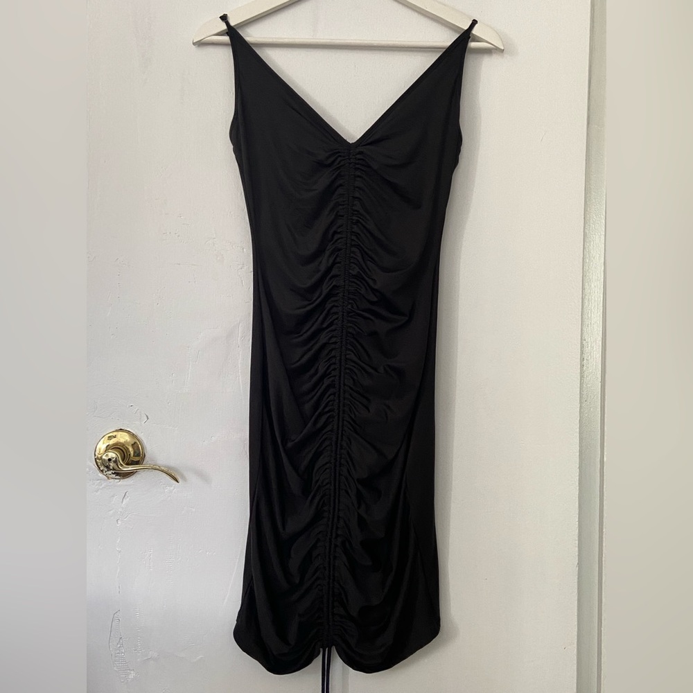 Used Shanghai Ruched Dress - Black